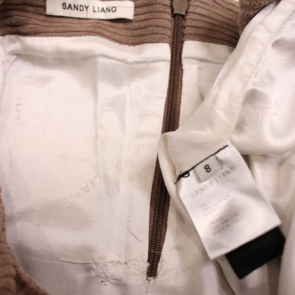 Sandy Liang Crombie Mini Skirt,  Size 8 - Picture 8 of 10